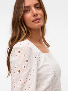 Vero Moda VMPANILLE Top -Cloud Dancer - 10324291