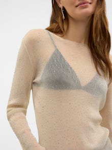 Vero Moda VMGLAM Top -Pumice Stone - 10324293