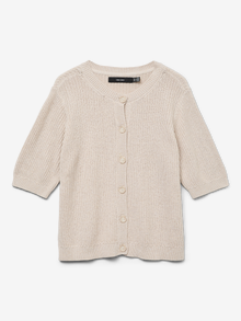 Vero Moda VMLUX Knit Cardigan -Oatmeal - 10324388