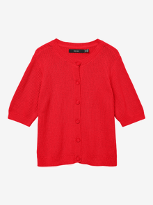 Vero Moda VMLUX Knit Cardigan -High Risk Red - 10324388