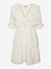Vero Moda VMQUINN Kurzes Kleid -Snow White - 10324409