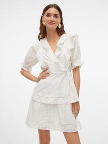 Vero Moda VMQUINN Kurzes Kleid -Snow White - 10324409