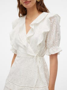 Vero Moda VMQUINN Kurzes Kleid -Snow White - 10324409