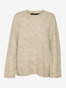 Vero Moda VMINGRID Pullover -Silver Mink - 10324412