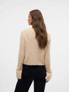 Vero Moda AWLEAH Stickad kofta -Birch - 10324421