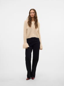 Vero Moda AWLEAH Stickad kofta -Birch - 10324421