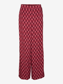 Vero Moda VMMATHILDA Hohe Taille Hose -Tibetan Red - 10324440