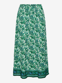 Vero Moda VMANNA High waist Long Skirt -Oatmeal - 10324475