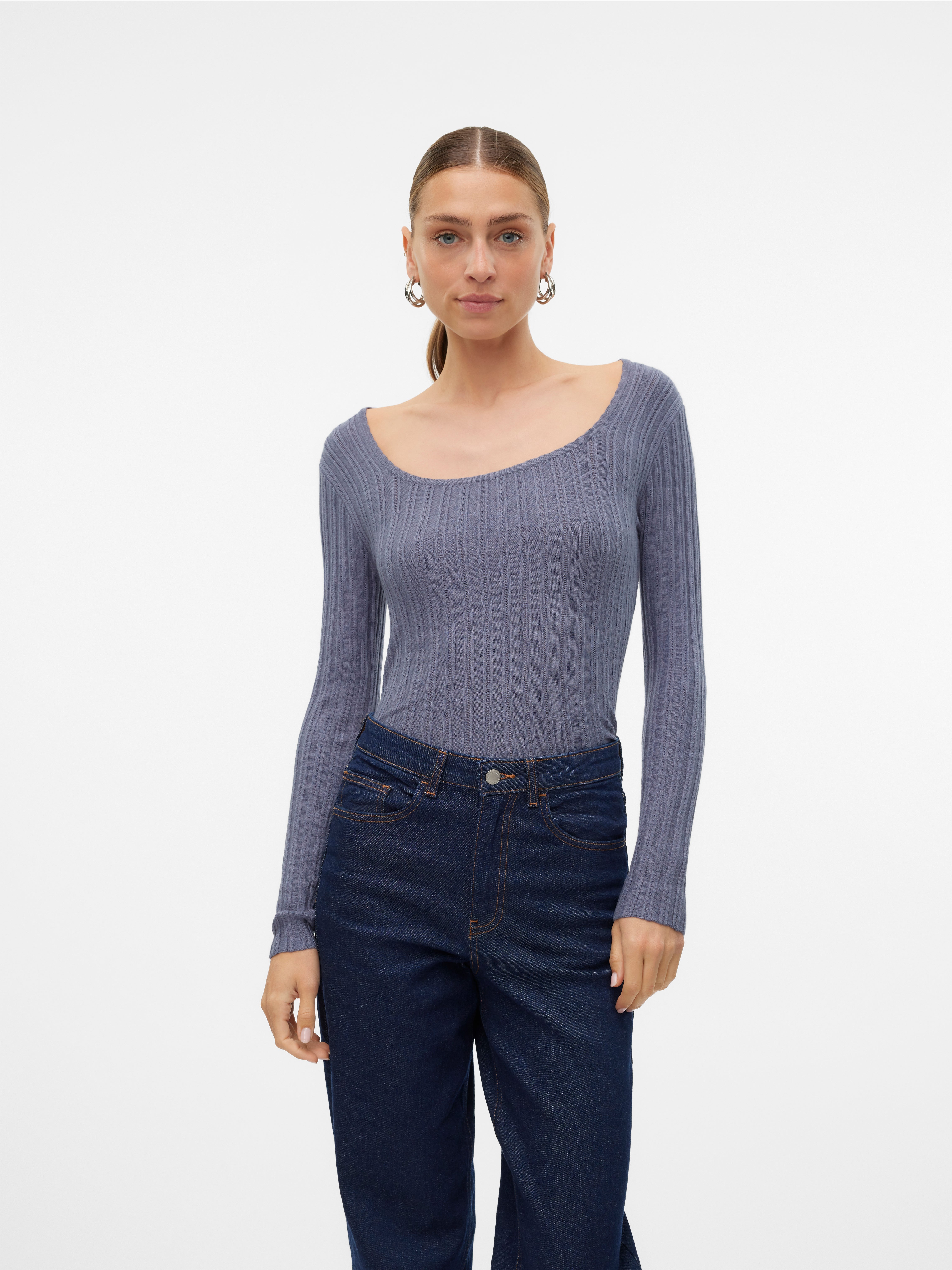 VMCECILIE Pullover | Dunkelblau | Vero Moda®