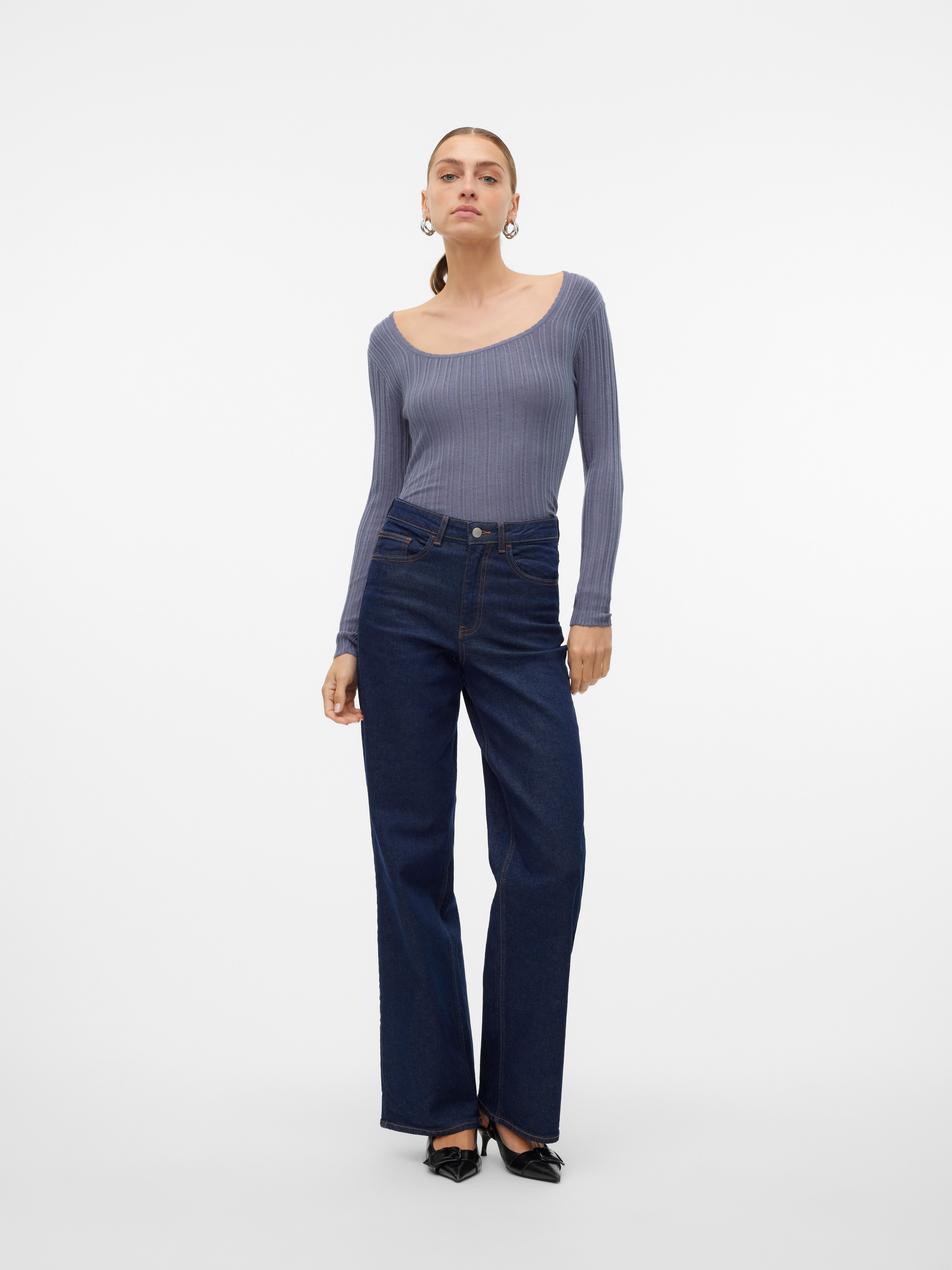 VMCECILIE Pullover | Dunkelblau | Vero Moda®