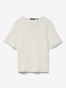 Vero Moda VMBUBBLE Top -Snow White - 10324528