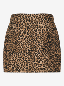 Vero Moda VMPIPPA Medelhög midja Kort kjol -Silver Mink - 10324567