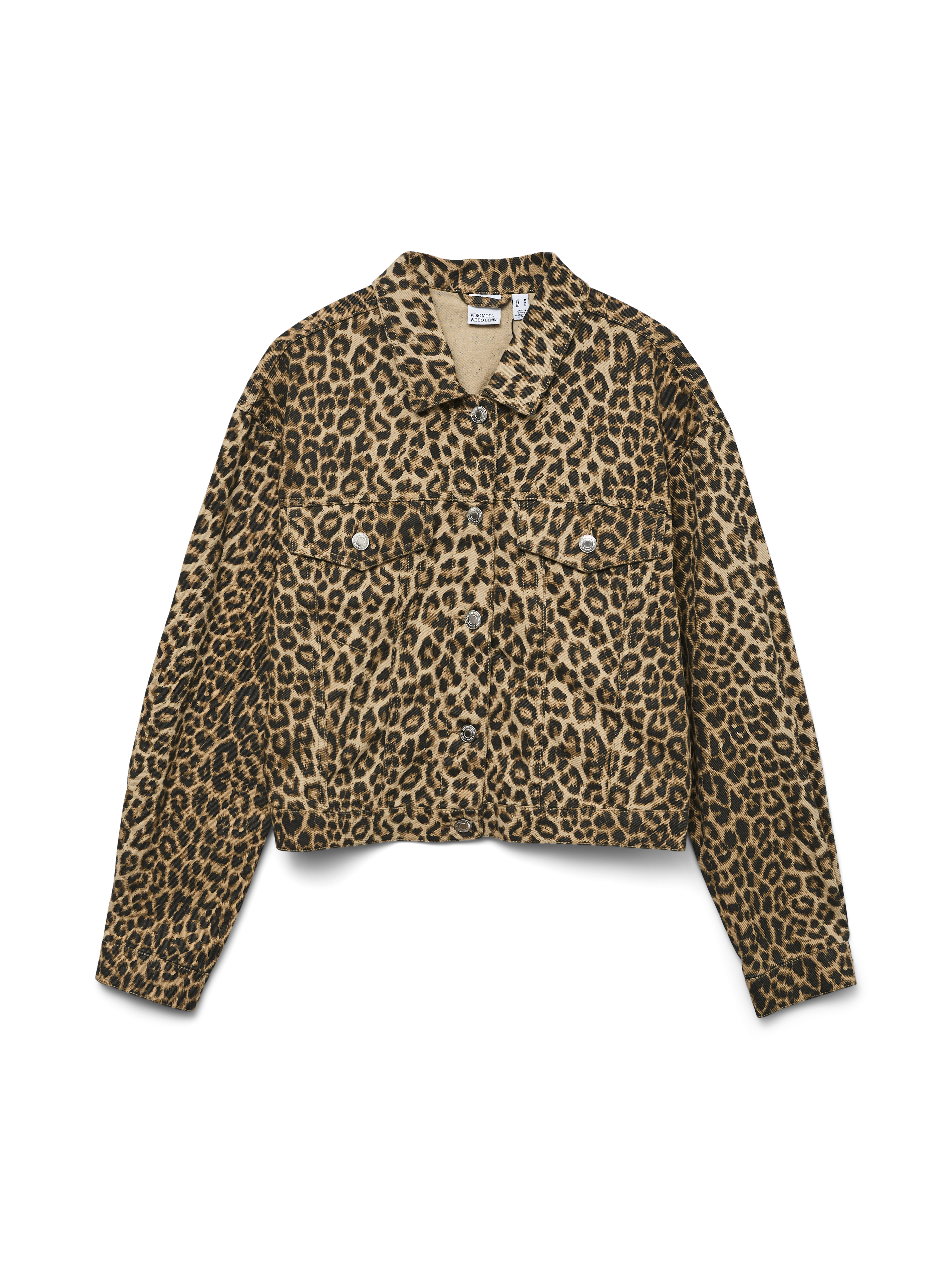 VMLTALLULAH Jeansjacke | Hellbraun | Vero Moda®