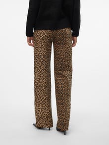 Vero Moda VMTESSA Hög midja Vid passform Jeans -Silver Mink - 10324570