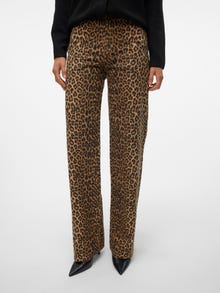 Vero Moda VMTESSA Hög midja Vid passform Jeans -Silver Mink - 10324570