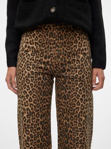 Vero Moda VMTESSA Hög midja Vid passform Jeans -Silver Mink - 10324570