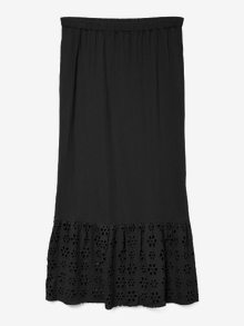Vero Moda VMNATALI Lång kjol -Black - 10324584