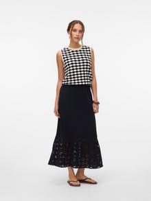 Vero Moda VMNATALI Lång kjol -Black - 10324584