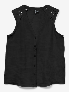 Vero Moda VMNATALI Shirt -Black - 10324586