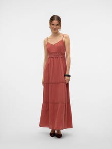 Vero Moda VMQUINCY Pitkä mekko -Marsala - 10324588