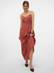 Vero Moda VMQUINCY Pitkä mekko -Marsala - 10324588
