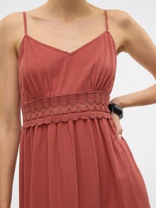Vero Moda VMQUINCY Pitkä mekko -Marsala - 10324588