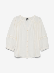 Vero Moda VMOLYA Top -Snow White - 10324614