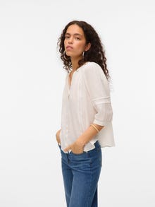 Vero Moda VMOLYA Top -Snow White - 10324614