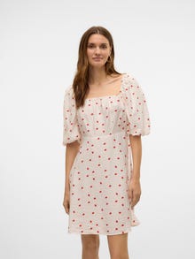 Vero Moda VMODETTE Kurzes Kleid -Snow White - 10324644