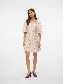 Vero Moda VMODETTE Kurzes Kleid -Snow White - 10324644