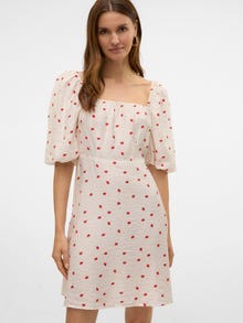 Vero Moda VMODETTE Kurzes Kleid -Snow White - 10324644