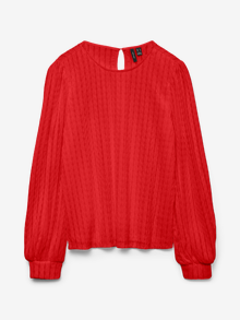 Vero Moda VMNOMI Topit -Fiery Red - 10324678