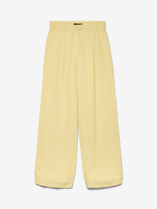 Vero Moda VMCARMEN Hohe Taille Hose -Pale Banana - 10324717