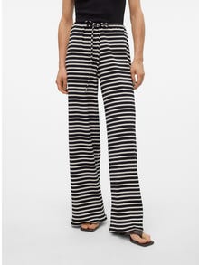 Vero Moda VMJOSEPHINE Normaali vyötärö Housut -Black - 10324740