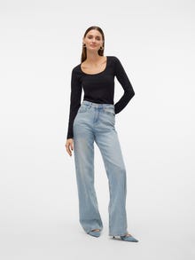 Vero Moda VMLULU T-shirts -Black - 10324781