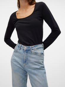 Vero Moda VMLULU T-shirts -Black - 10324781