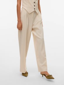 Vero Moda VMTROIAN Tailored bukser -Oatmeal - 10324794
