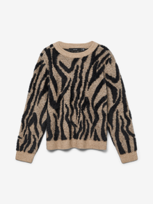 Vero Moda VMVALENTINA Pullover -Silver Mink - 10324820