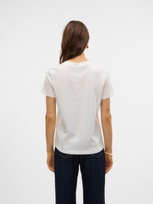 Vero Moda VMVASTA T-Shirt -Snow White - 10324831