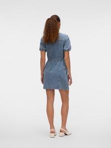 Vero Moda VMJANET Vestito corto -Light Blue Denim - 10324869