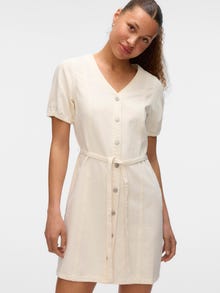 Vero Moda VMJANET Vestido corto -Snow White - 10324869