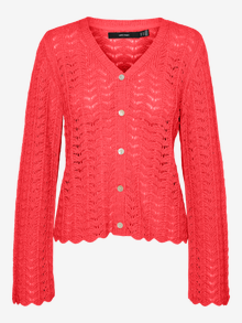Vero Moda VMSYNTHIA Knit Cardigan -Cayenne - 10324873