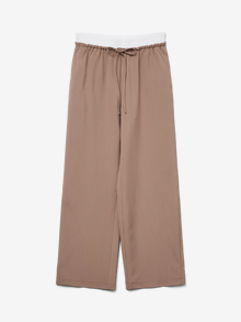 Vero Moda VMTROIAN Mittlere Taille Hose -Fossil - 10324923