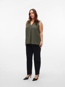 Vero Moda VMCTESSA High rise Mom Fit Jeans -Black Denim - 10324951