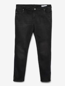 Vero Moda VMCPOSH Taille moyenne Skinny Fit Jeans -Black Denim - 10324953