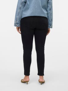 Vero Moda VMCPOSH Taille moyenne Skinny Fit Jeans -Black Denim - 10324953