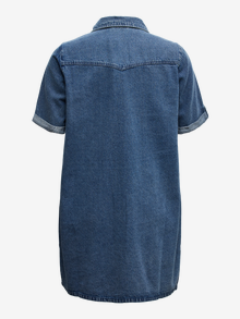 Vero Moda VMCJENNIE Short dress -Medium Blue Denim - 10325019