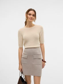 Vero Moda VMNEWLEXSUN Neulepuserot -Birch - 10325029