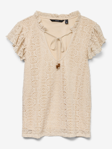 Vero Moda VMMAYA Topp -Birch - 10325035