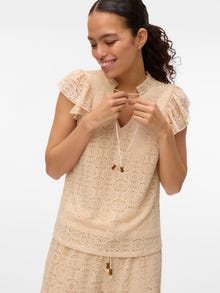 Vero Moda VMMAYA Topp -Birch - 10325035